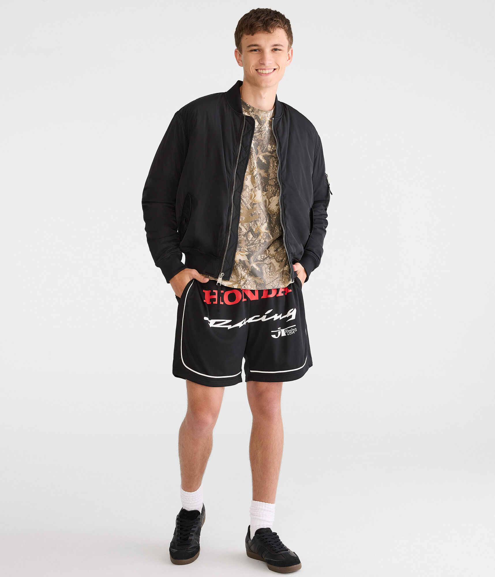 Honda Racing Mesh Shorts 6"