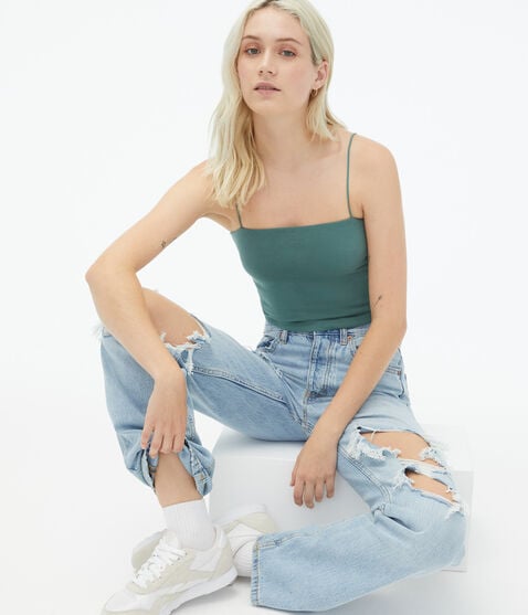 Seriously Soft Cropped Bungee Cami Seriously Soft Cropped Bungee Cami