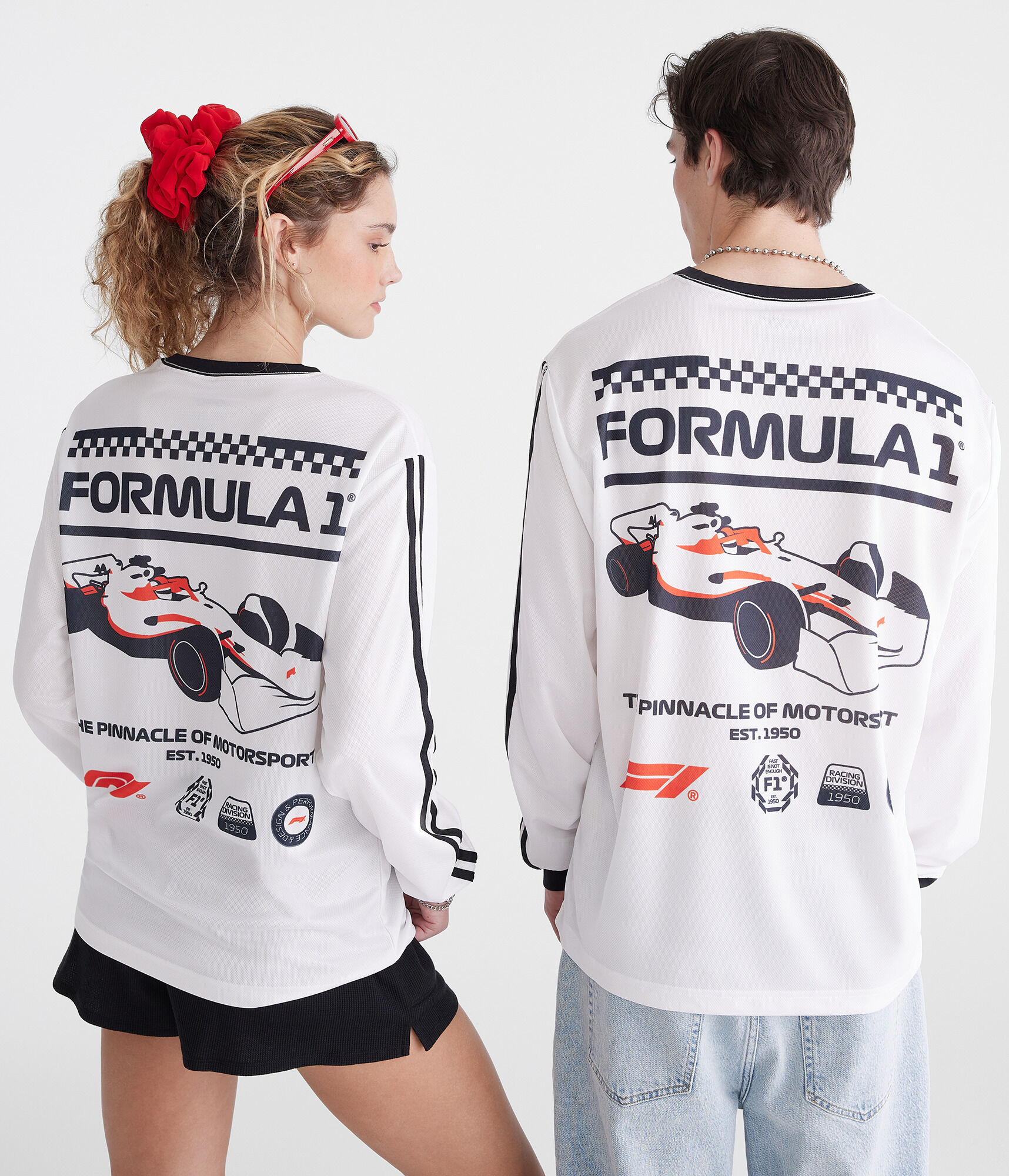 Formula 1® Long Sleeve Mesh Graphic Tee