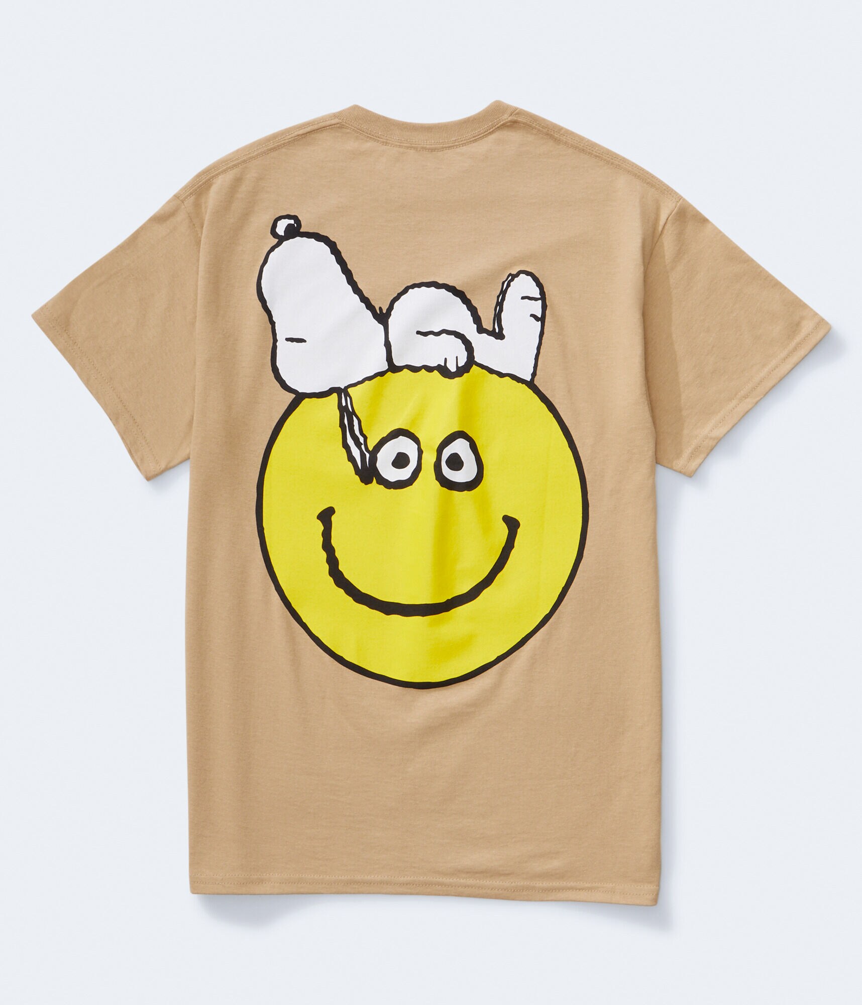 Snoopy Smiley Face Graphic Tee