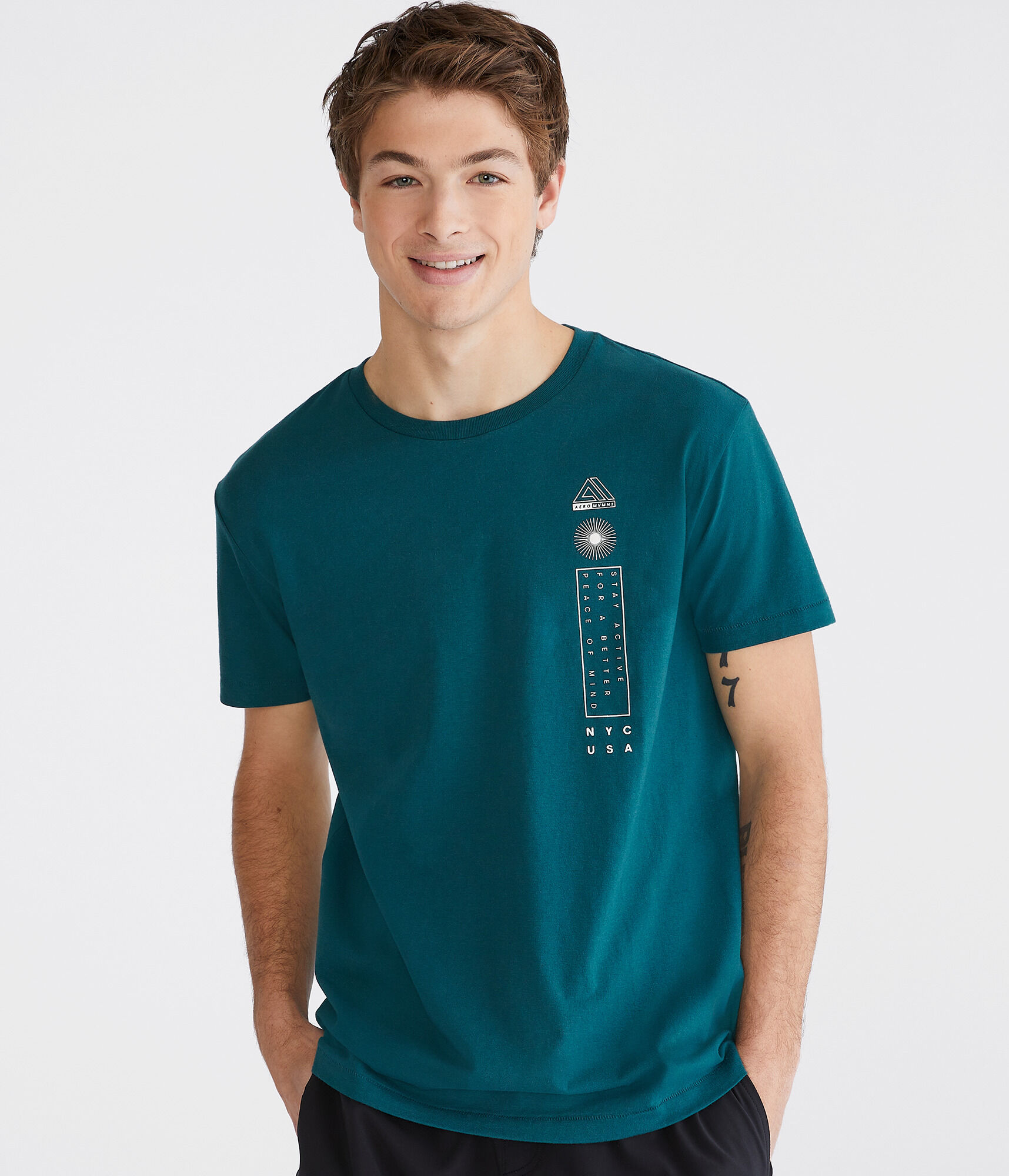 Aero MVMNT Stay Active Graphic Tee