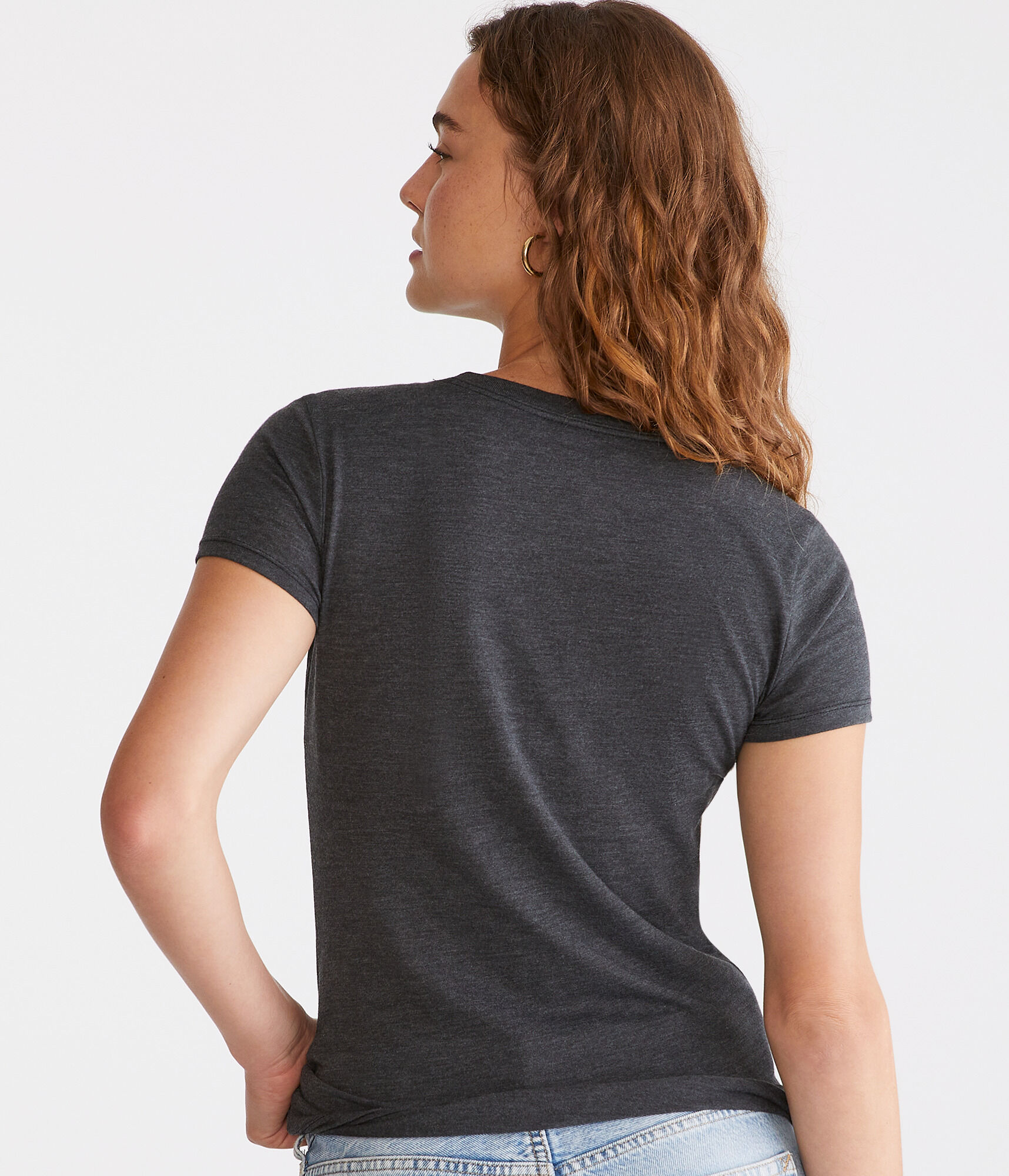 Aeropostale Floral Bouquet Graphic Tee