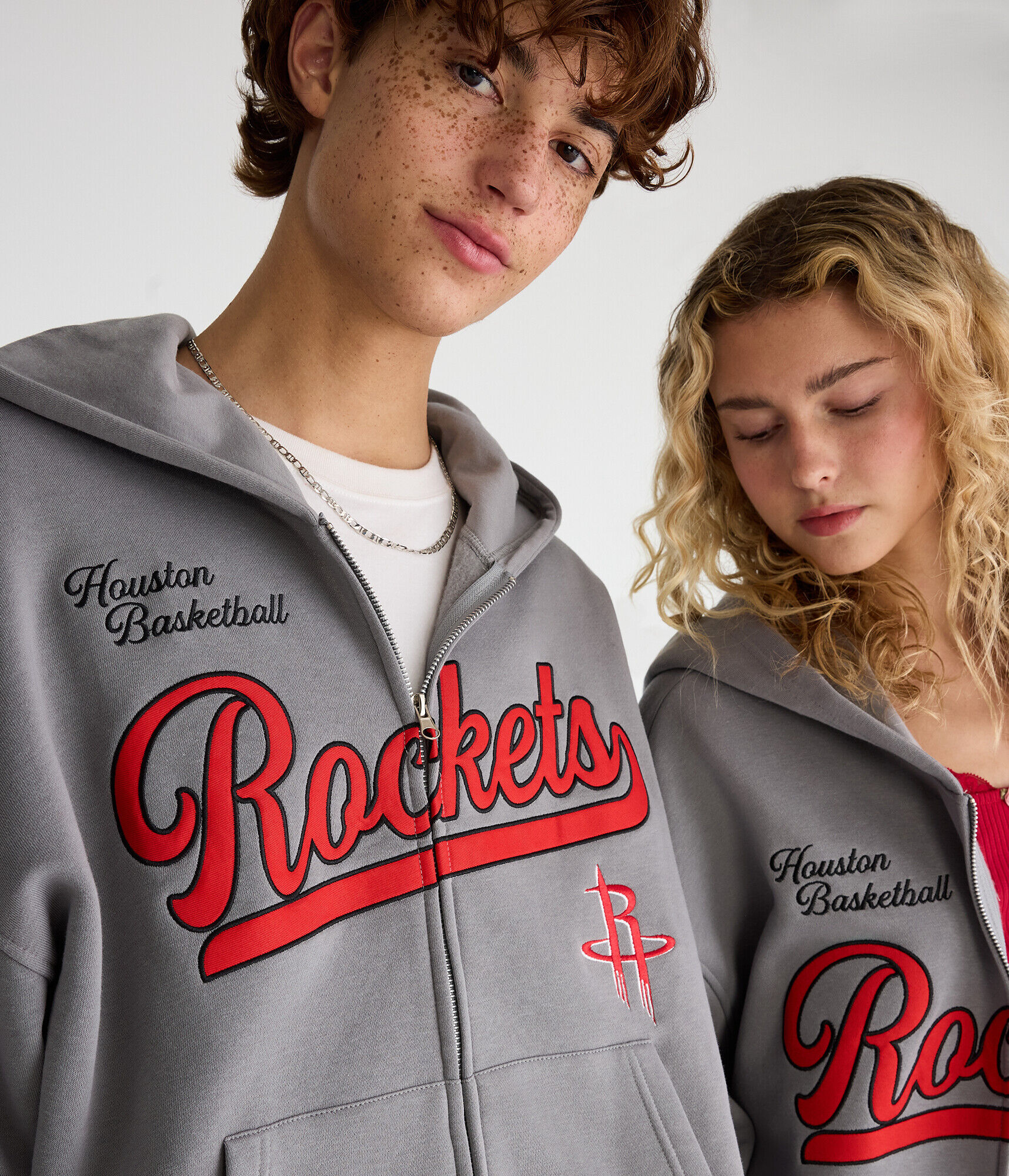 Houston Rockets Basketball Full-Zip Hoodie