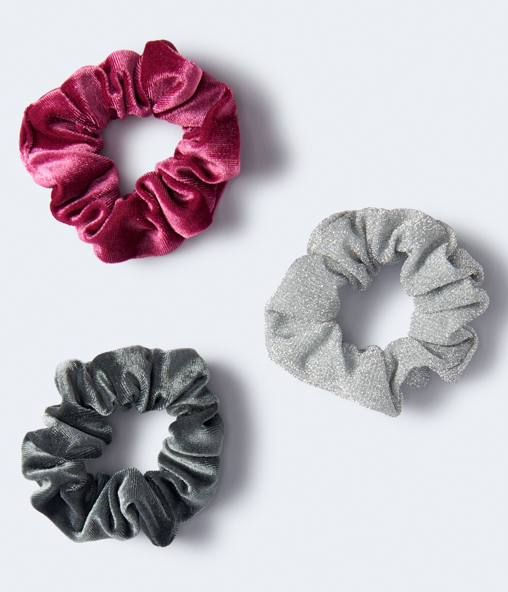 Solid &amp; Glitz Scrunchie 3-Pack