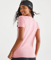 Aero NYC Box Logo Foil Graphic Tee