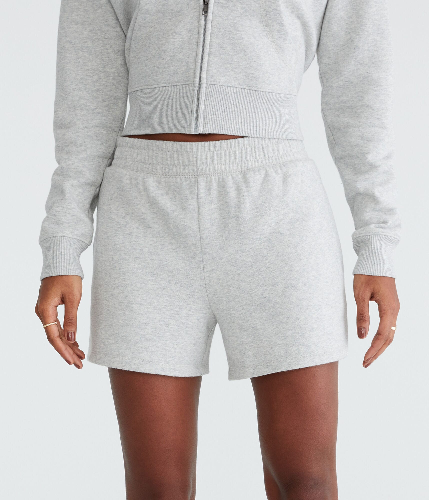 Fleece Slouchy Shorts