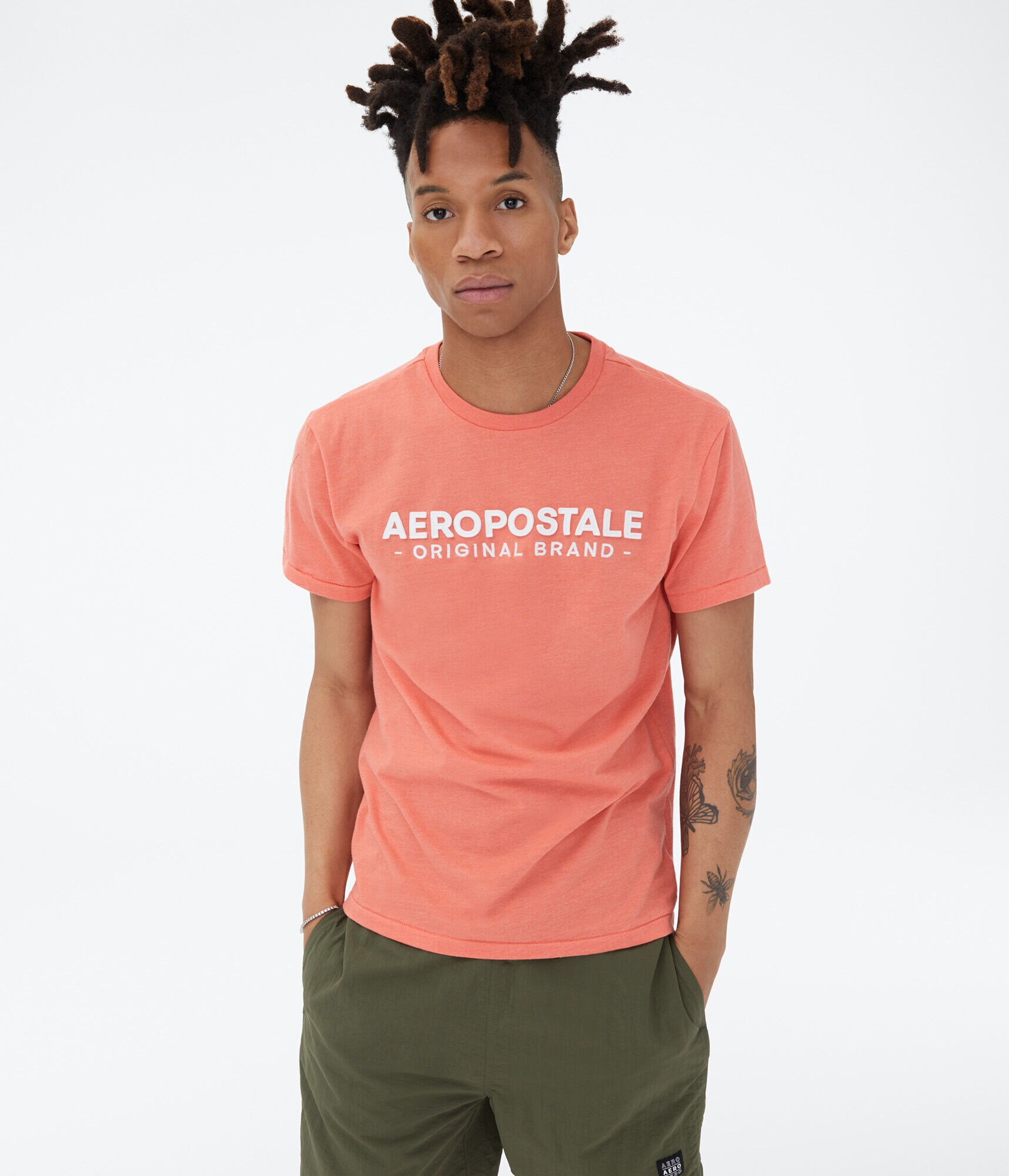 Aeropostale Original Brand Appliqu&eacute; Graphic Tee
