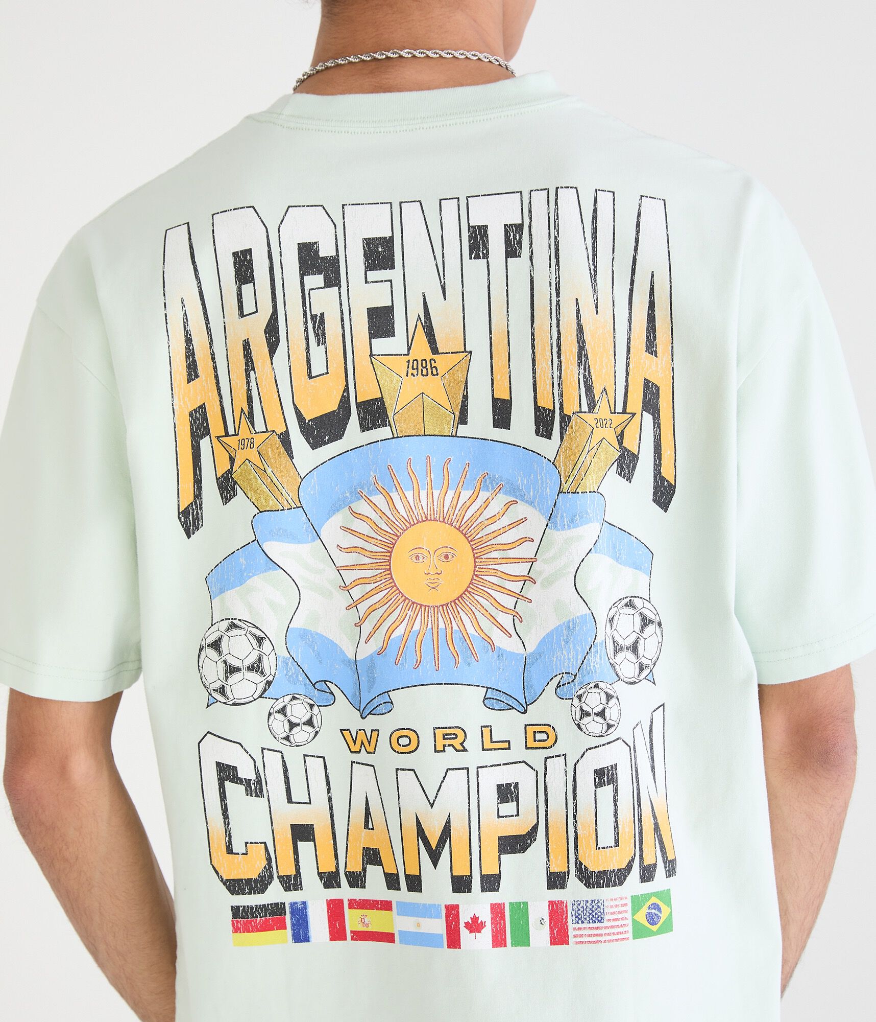 Argentina World Champion Relaxed Graphic Tee
