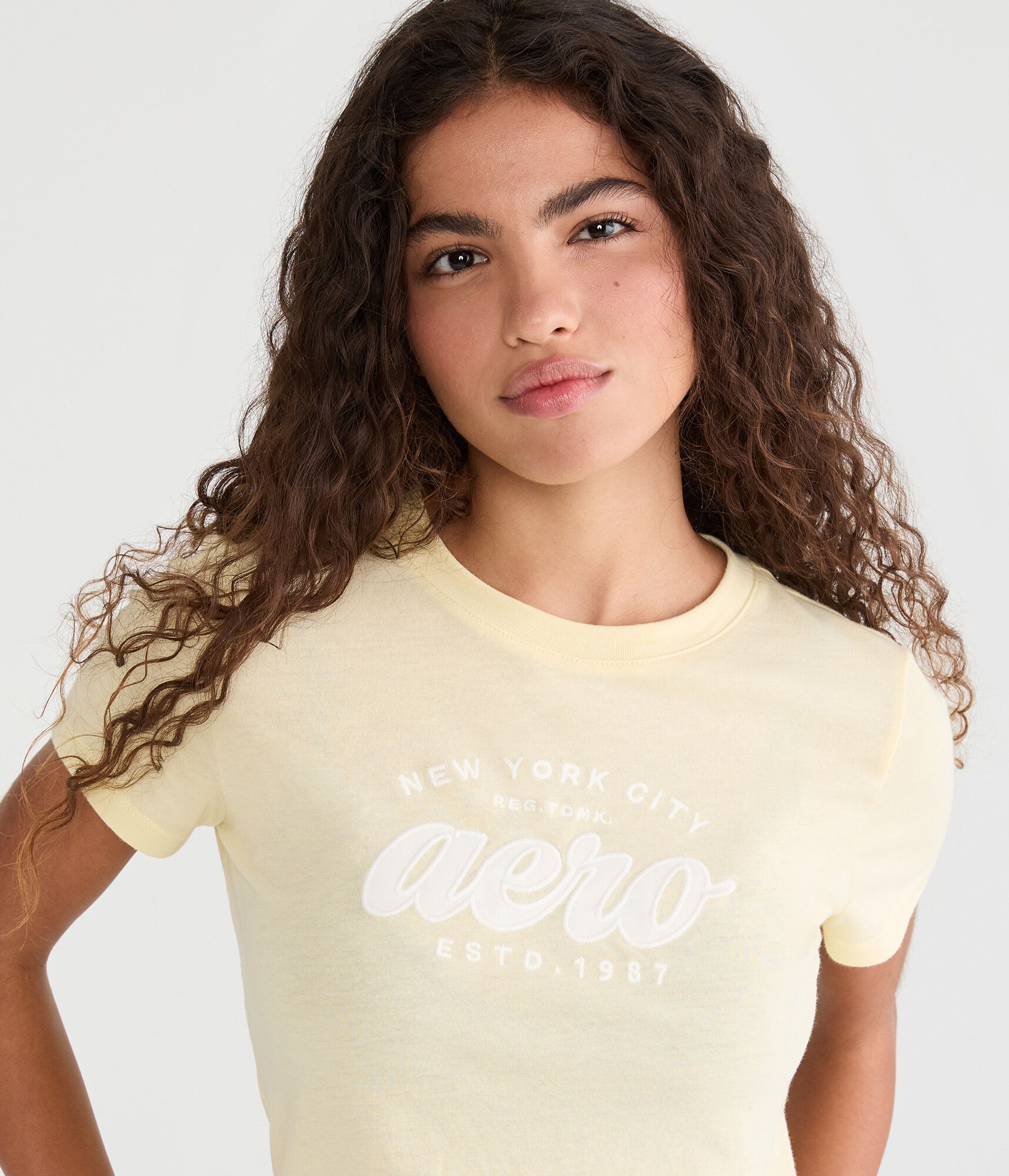 Aeropostale New York City Appliqu&eacute; Graphic Tee