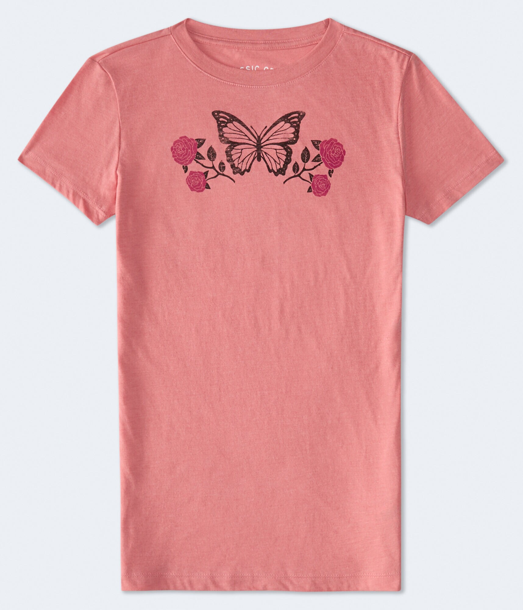 Butterfly Roses Graphic Tee