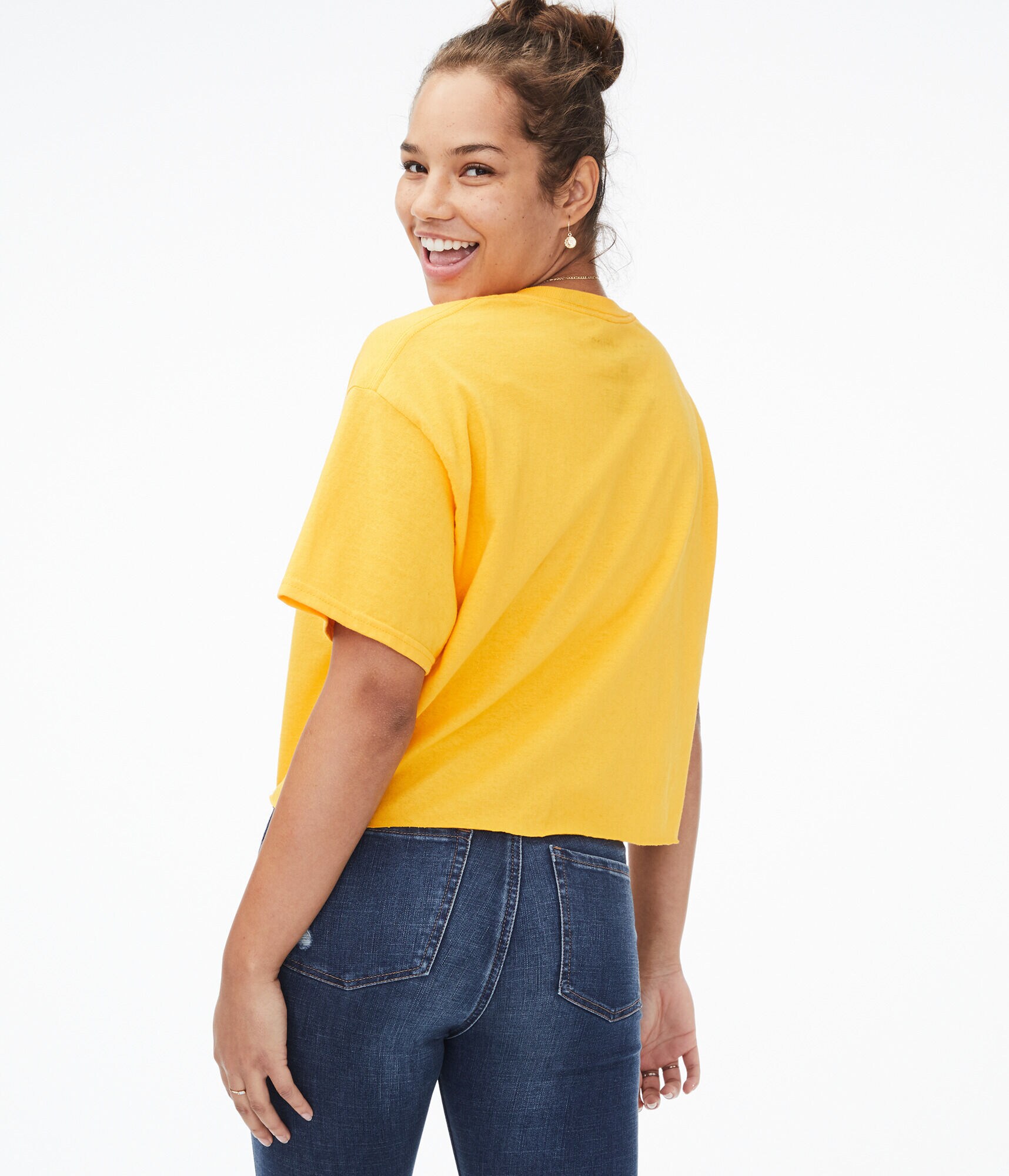 The Office Dunder Mifflin Cropped Graphic Tee