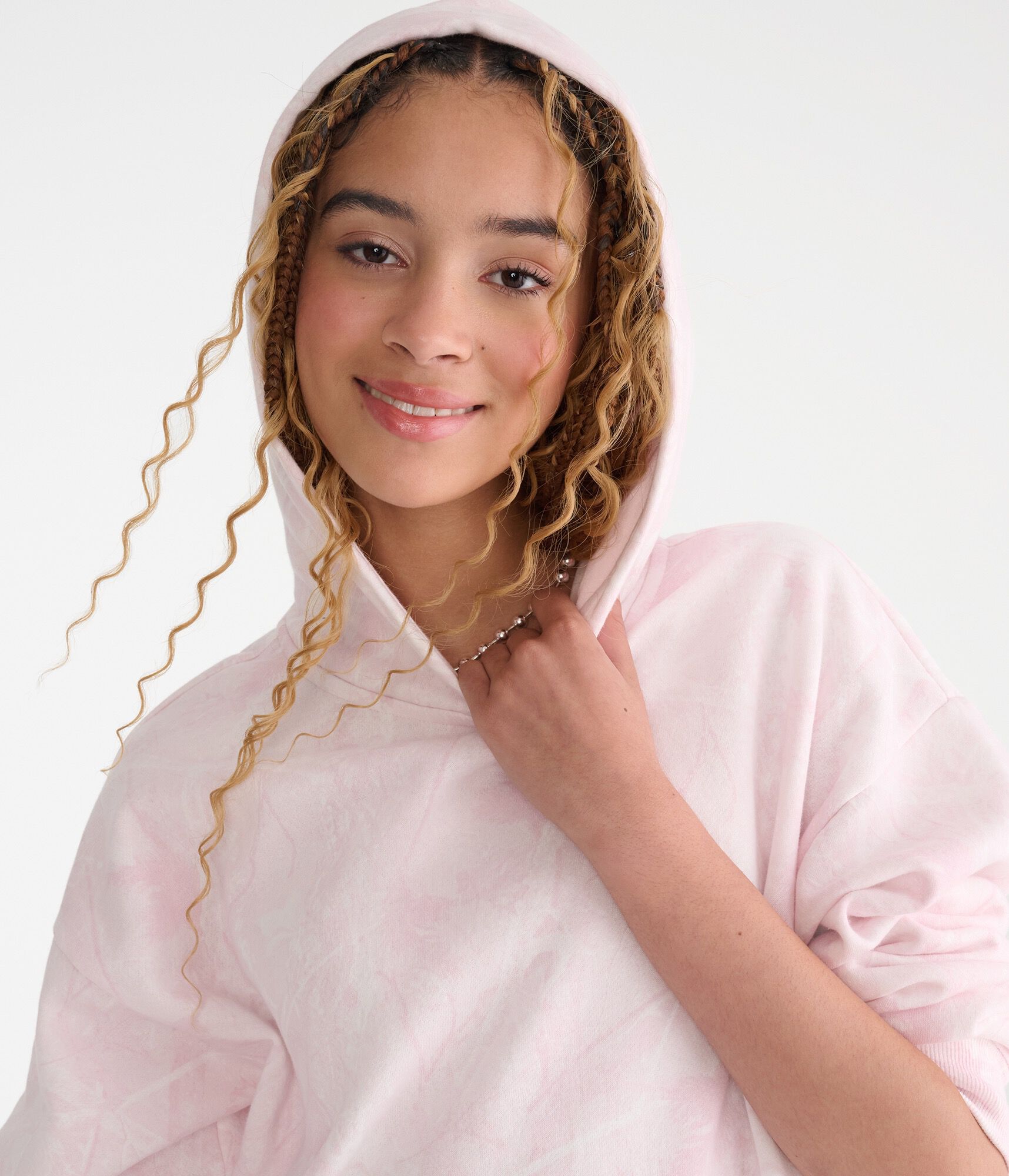 Cloud Soft Forest Camo Oversized Pullover Hoodie