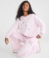 Cloud Soft Floral 96 High-Rise Wide Leg Sweatpants