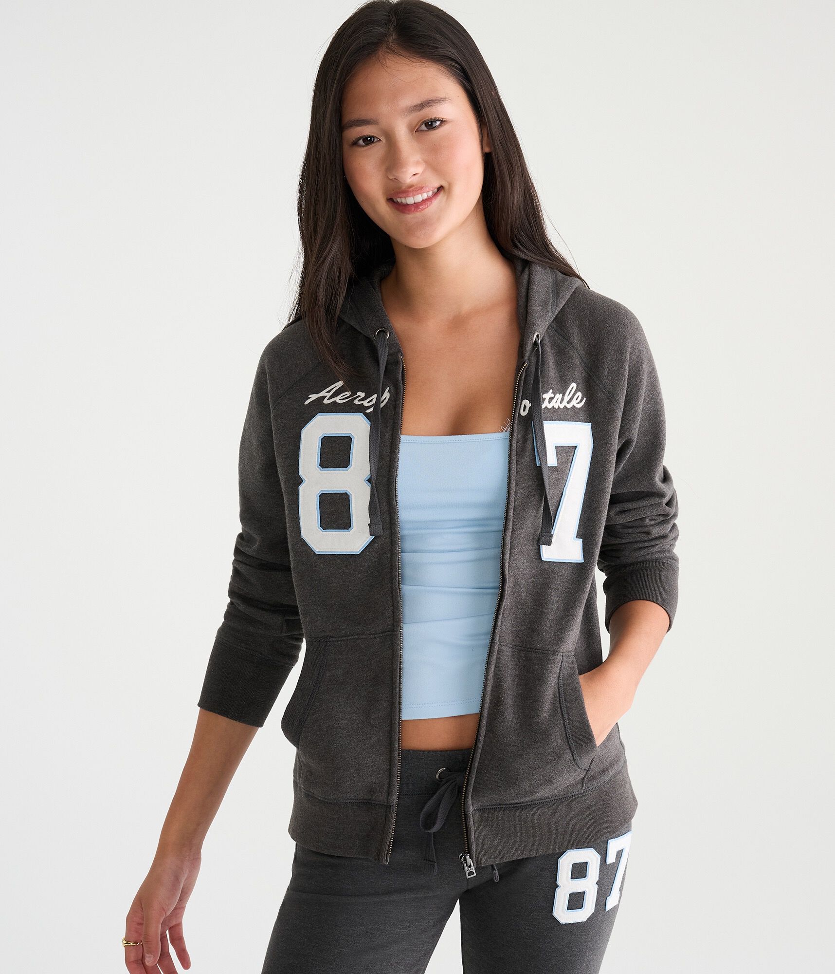 Aeropostale 87 Full-Zip Hoodie