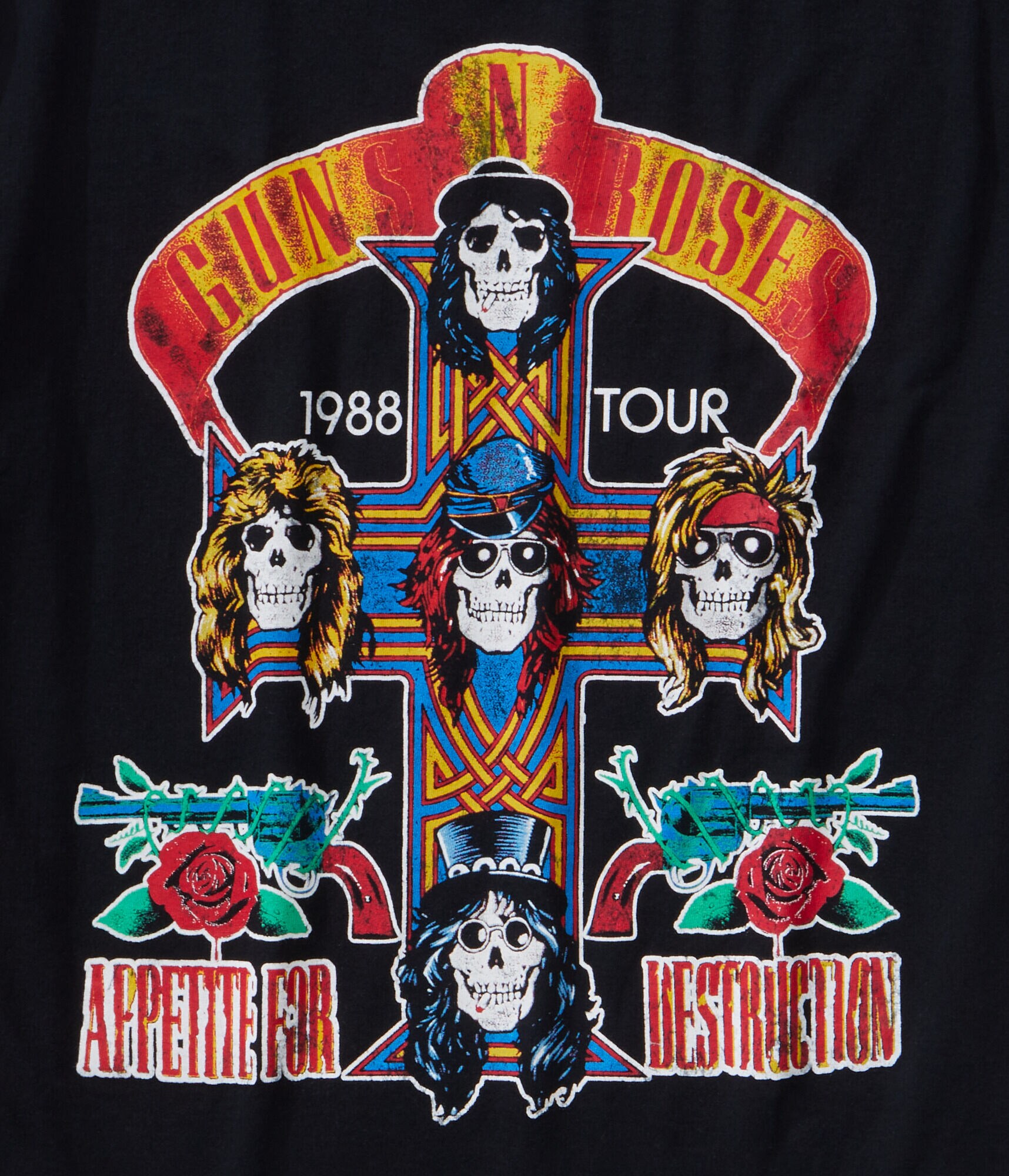 Guns N' Roses Appetite For Destruction Graphic Tee