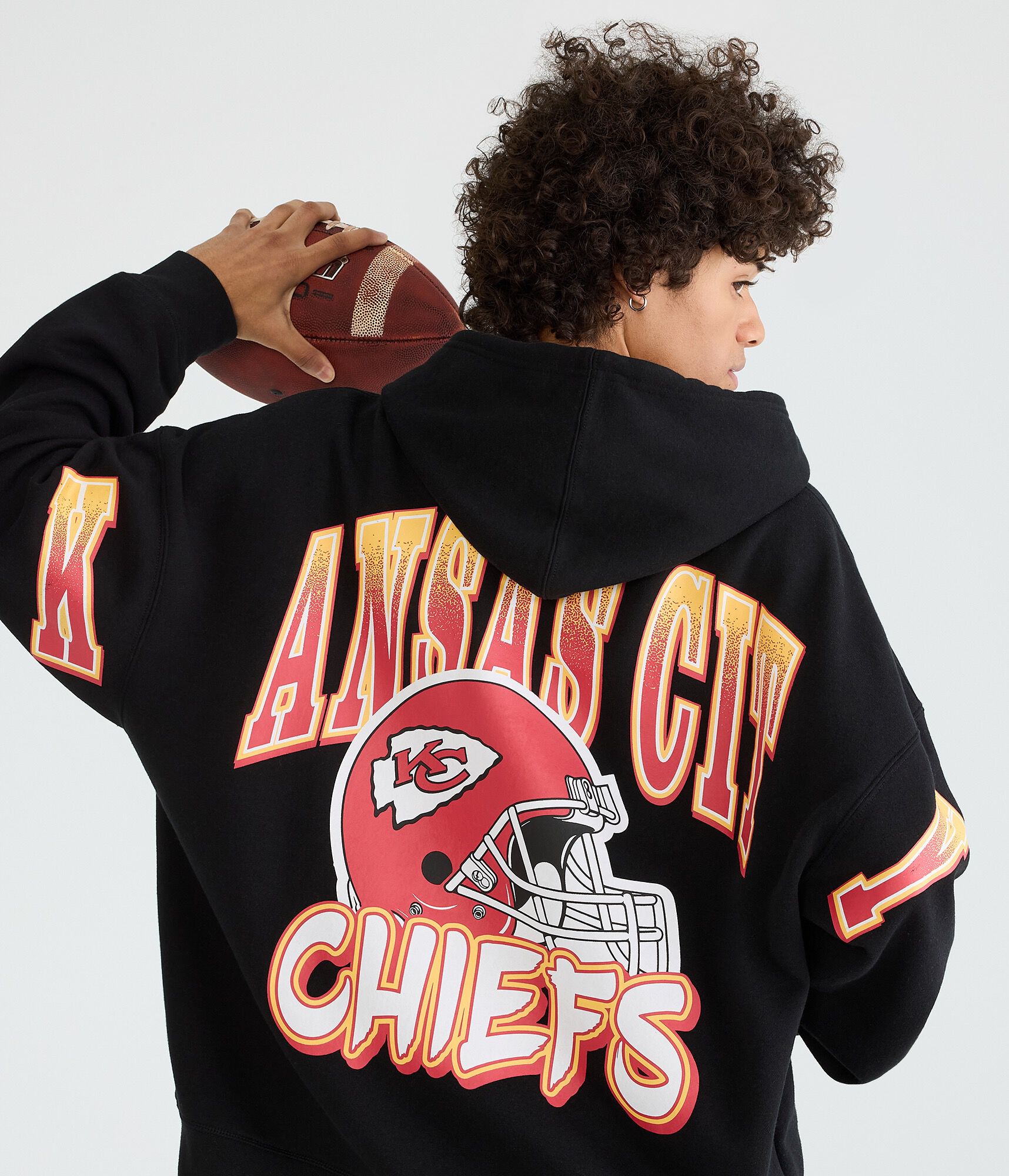 Kansas City Chiefs Helmet Pullover Hoodie