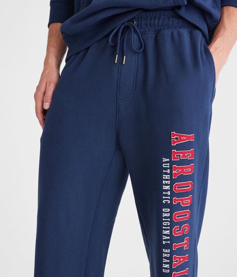 Aeropostale Vertical Logo Jogger Sweatpants Aeropostale Vertical Logo Jogger Sweatpants