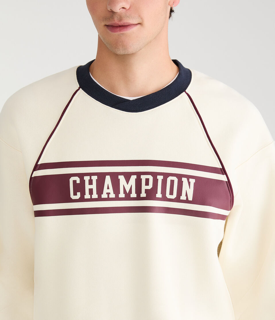 Champion Colorblocked Crew Sweatshirt