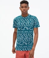 Paisley Print Graphic Tee