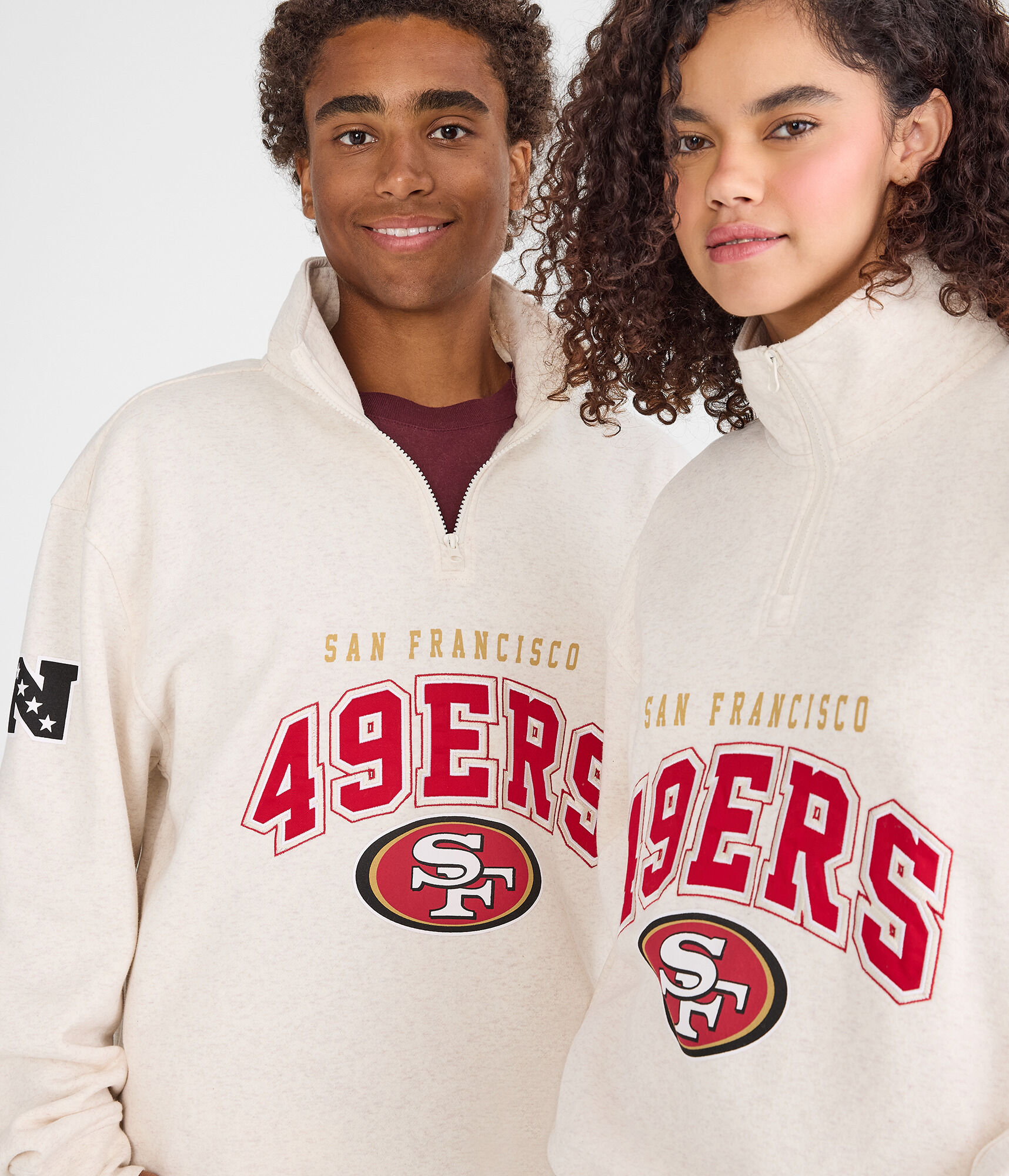 San Francisco 49ers Quarter-Zip Sweatshirt