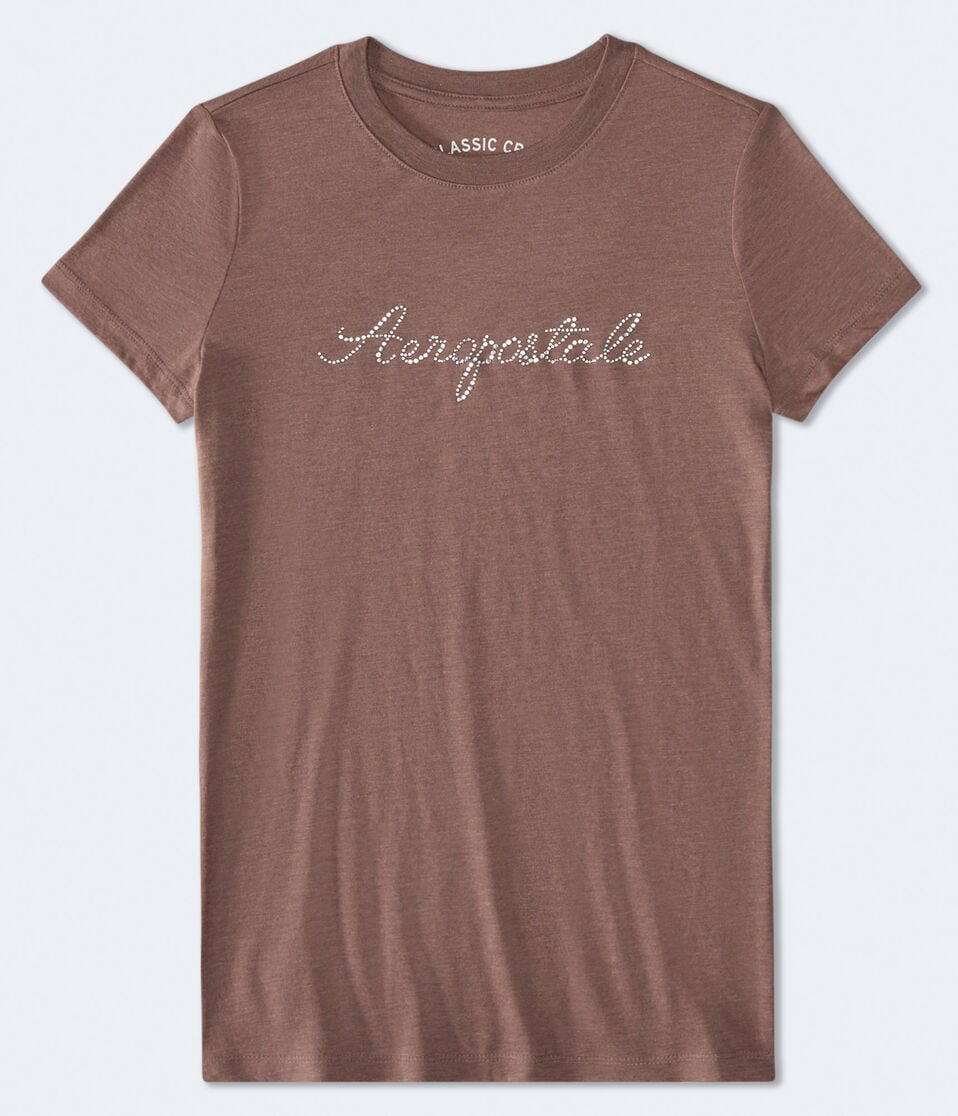 Rhinestone Aeropostale Graphic Tee