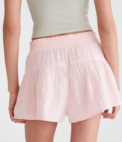 High-Rise Gauze Ruffle Shorts High-Rise Gauze Ruffle Shorts