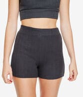 Pointelle High-Rise Booty Sleep Shorts