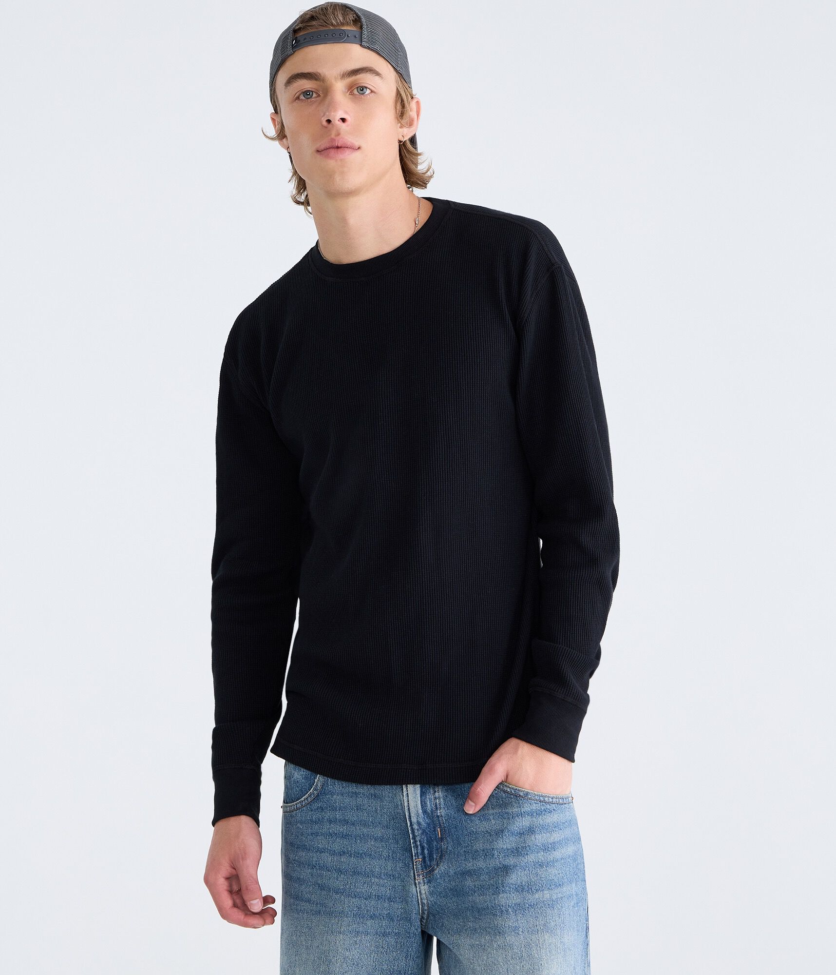 Long Sleeve Thermal Crew Tee