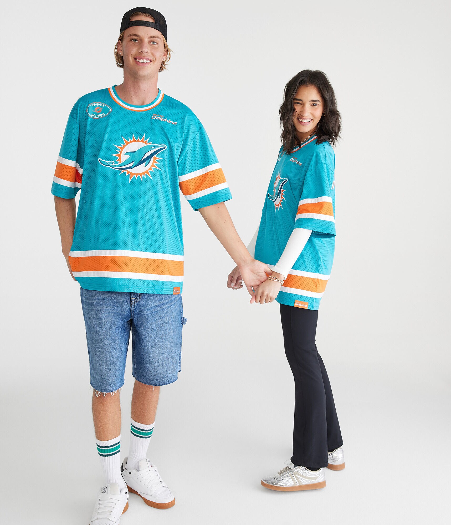 Miami Dolphins Football Mesh Top