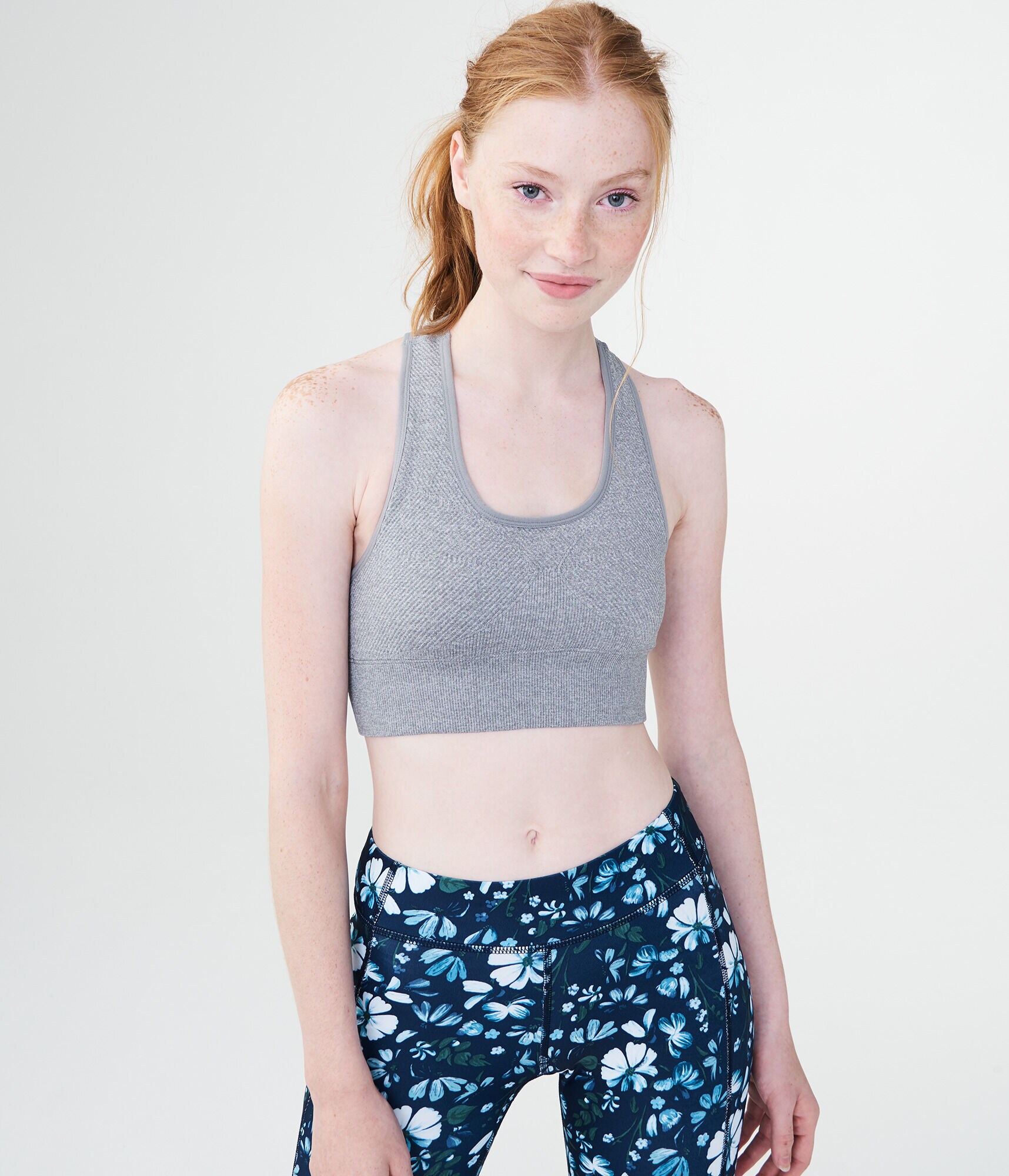 LLD Seamless Drop-Needle Medium-Support Sports Bra