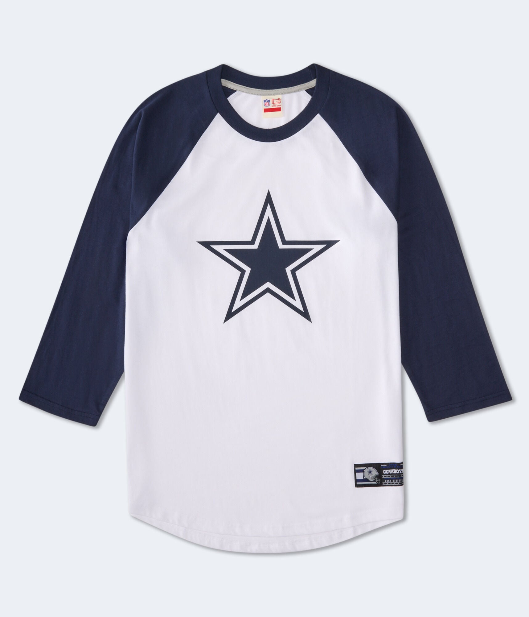 3/4 Sleeve Dallas Cowboys Relaxed Raglan Tee