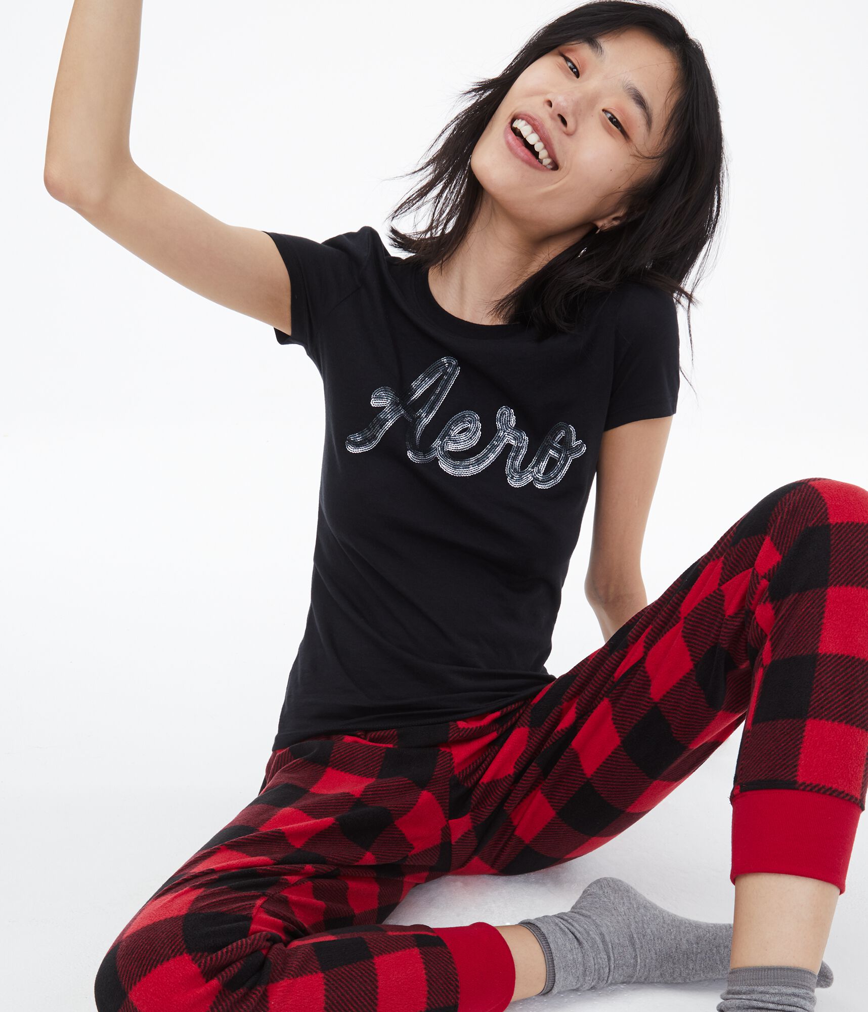 Sequined Aero Graphic Tee