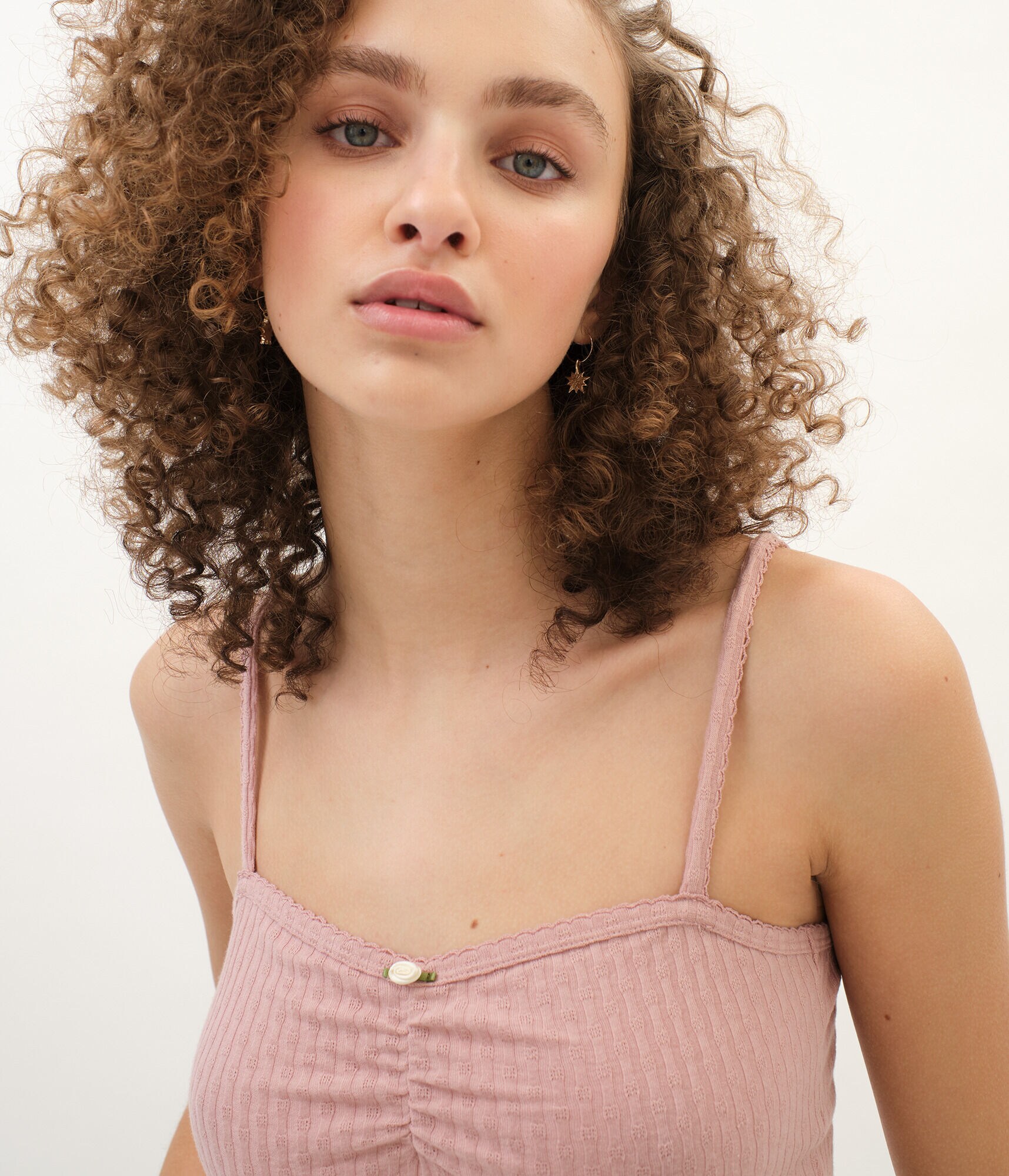 Cinched Cropped Tank