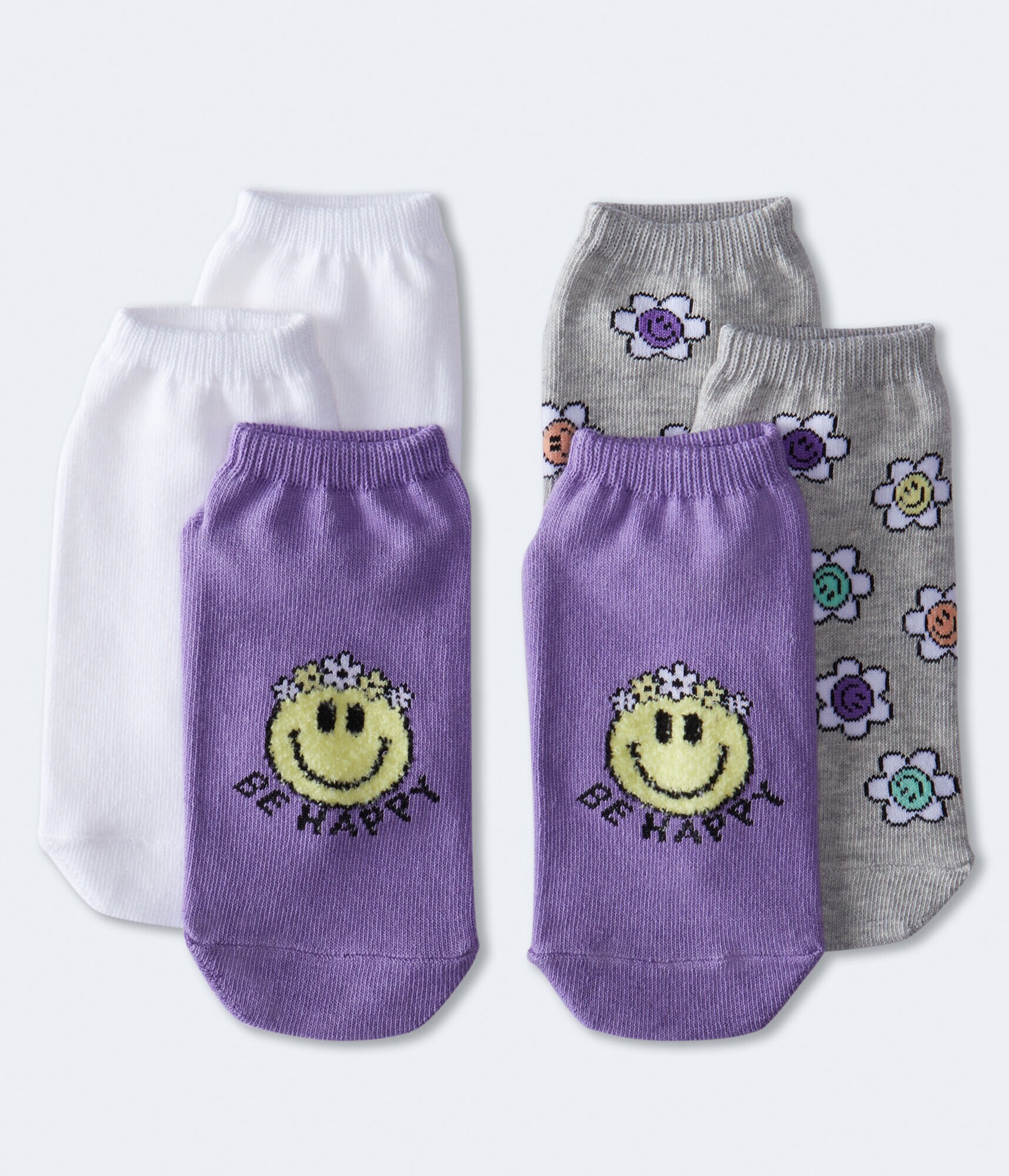 Be Happy Ankle Sock 3-Pack