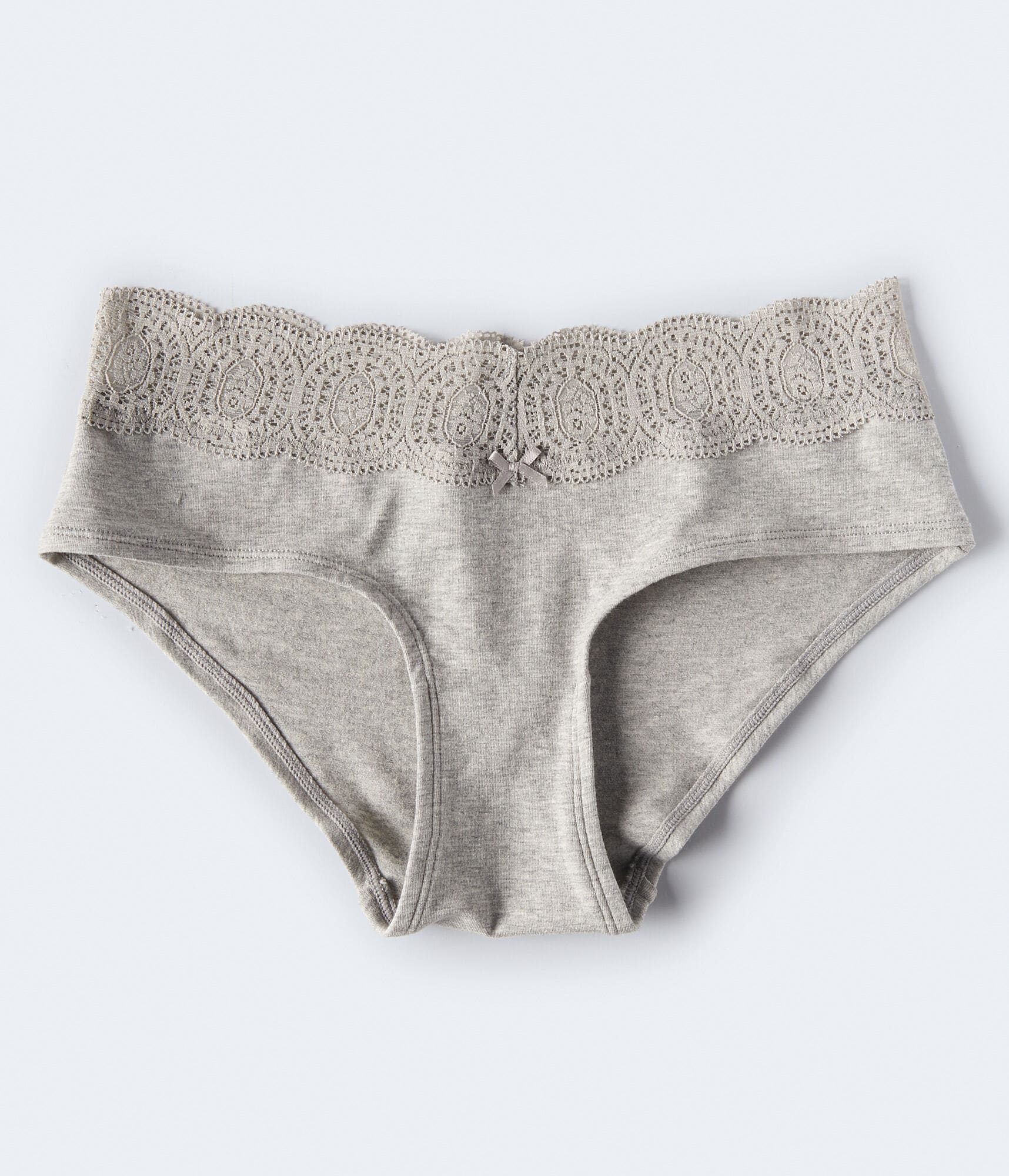 Lace-Trimmed Hipster