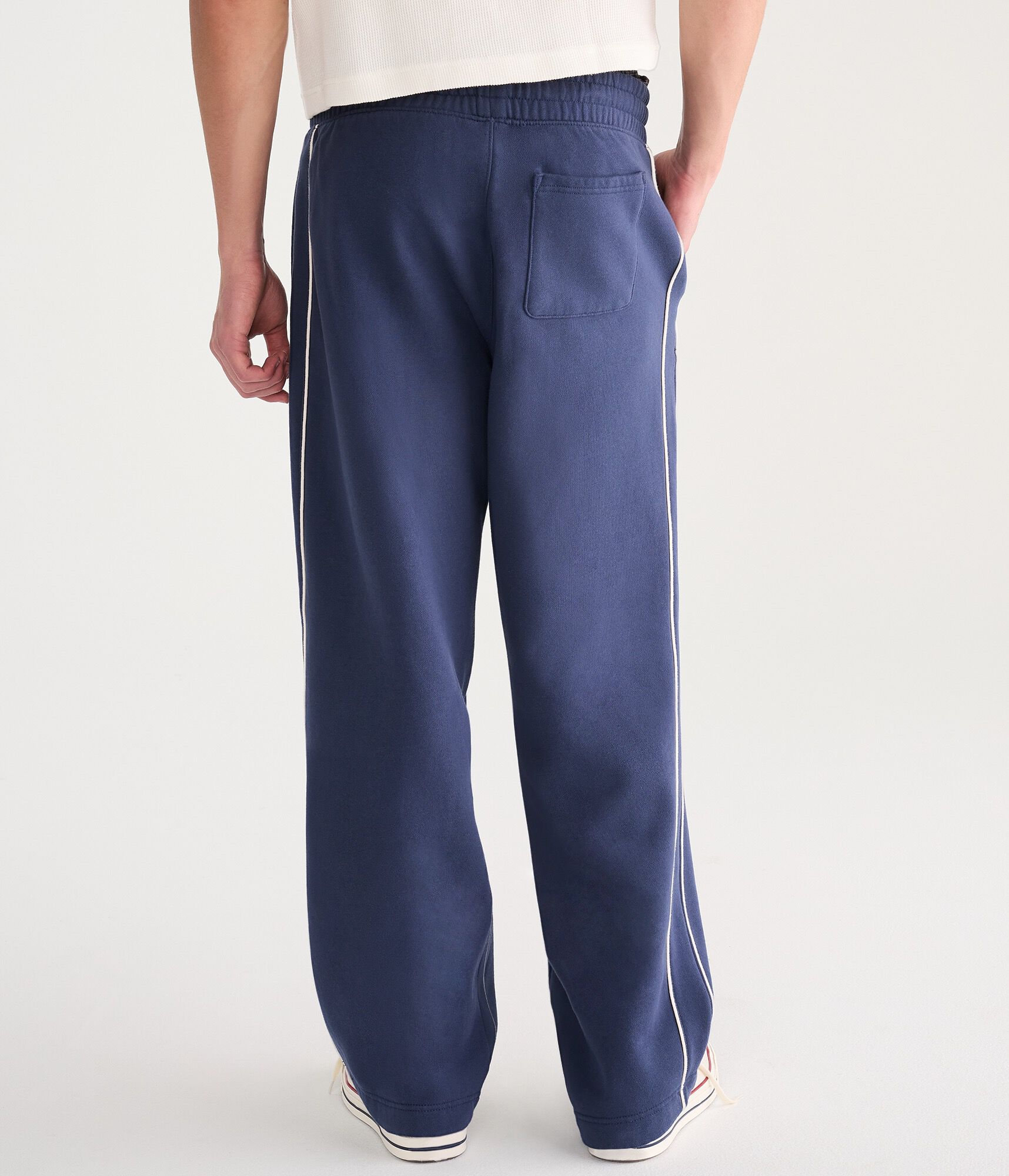 Cloud Soft Piped Stripe Super Baggy Sweatpants