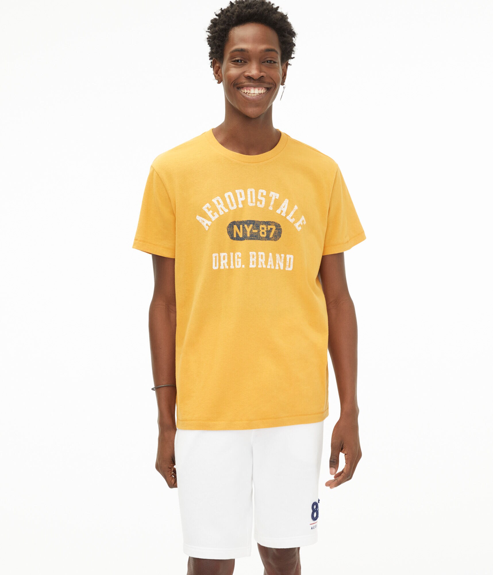 Aeropostale NY-87 Logo Graphic Tee
