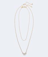 Bow & Chain Necklace 2-Pack
