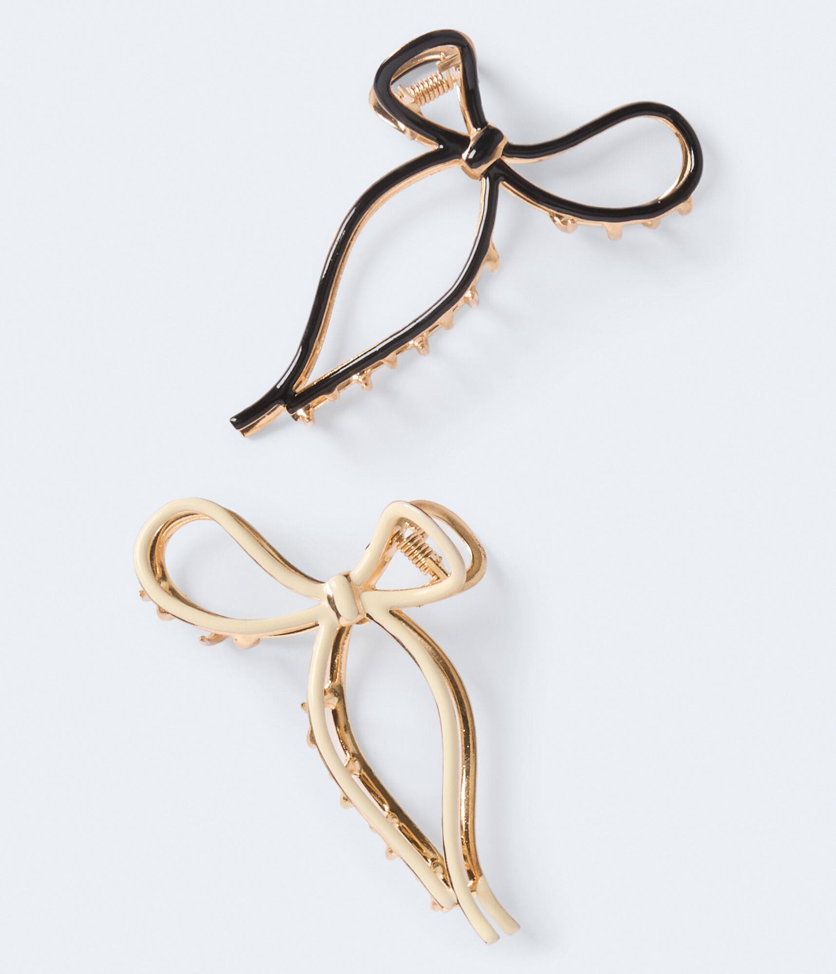 Metal Bow Claw Hair Clip