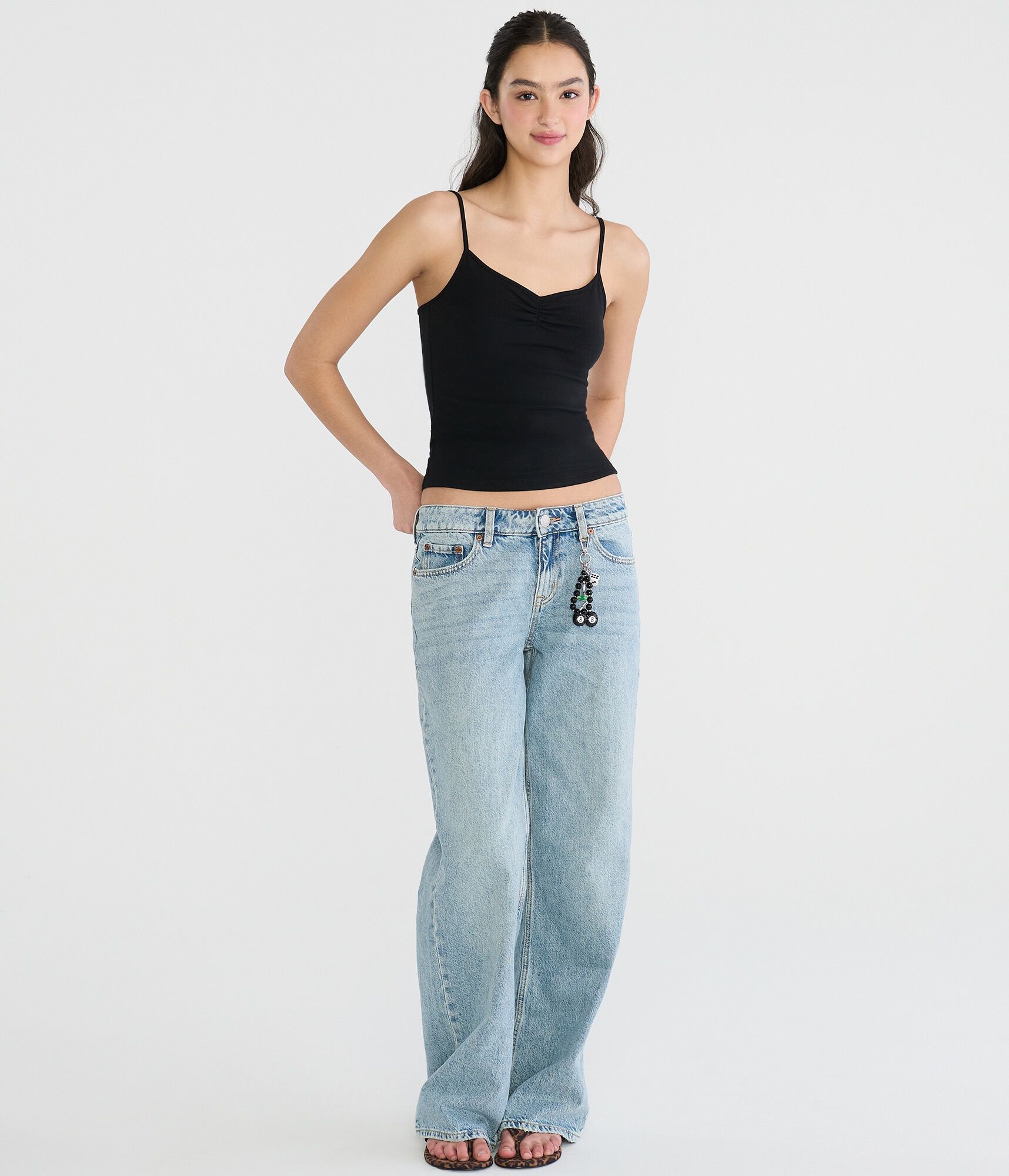 Seriously Soft Cinched V-Neck Cami