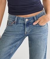 Super Low-Rise Flare Jean
