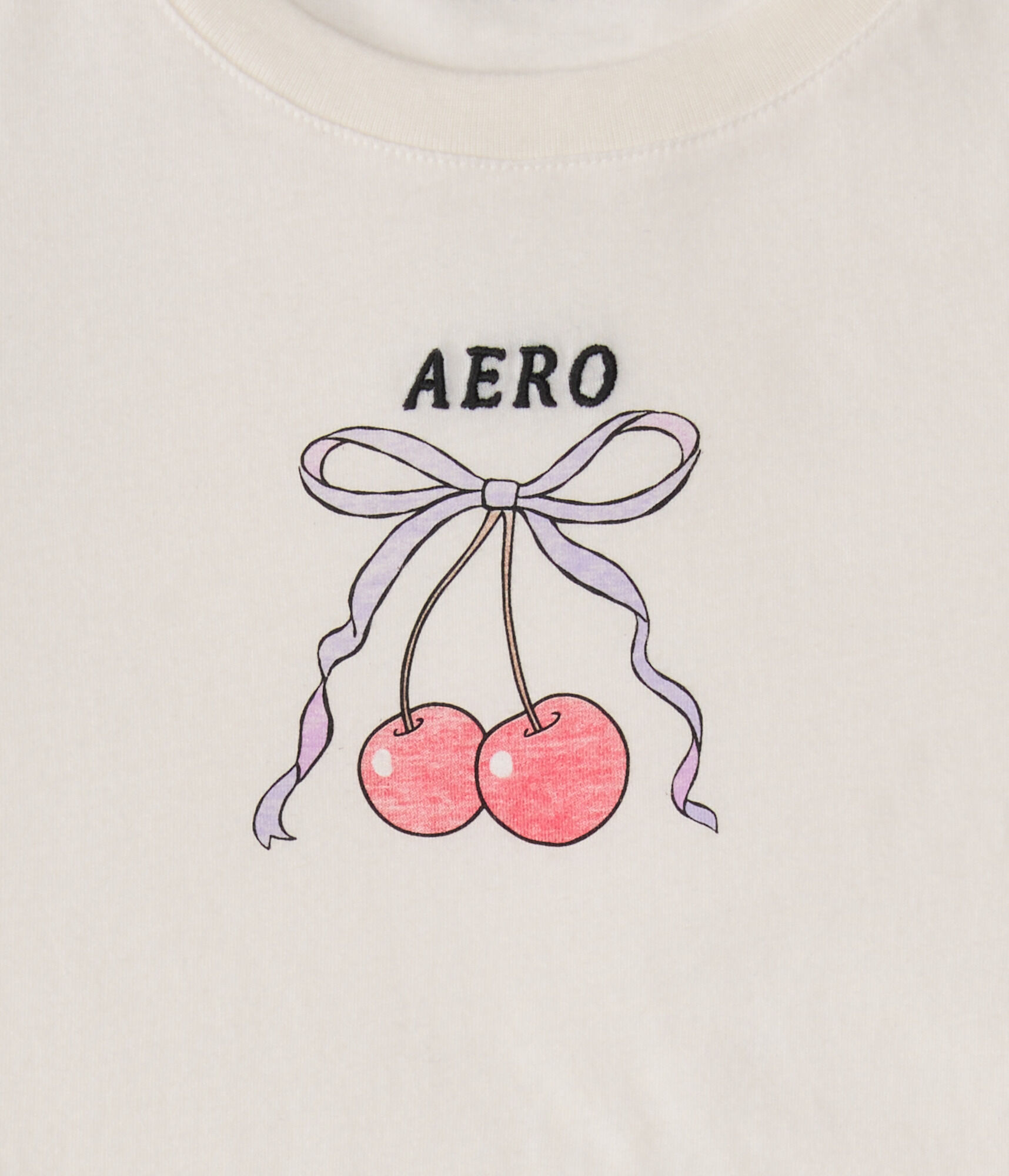 Aero Cherry Bow Graphic Tee