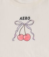 Aero Cherry Bow Graphic Tee