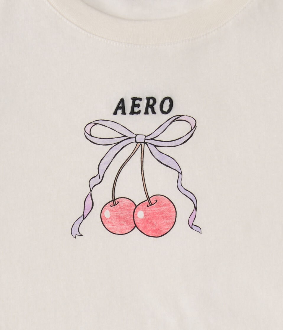 Aero Cherry Bow Graphic Tee