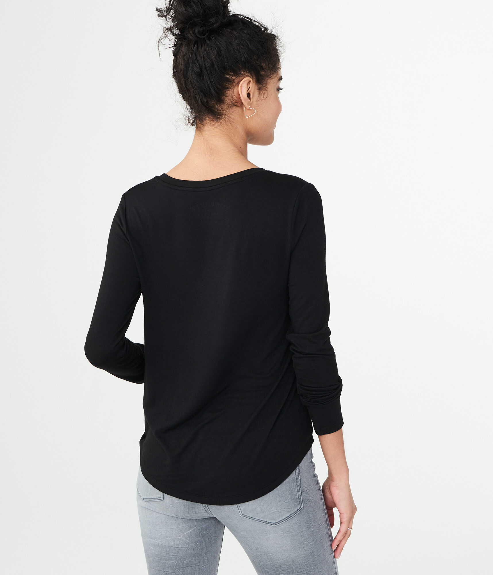 Long Sleeve Seriously Soft Solid Crew Tee