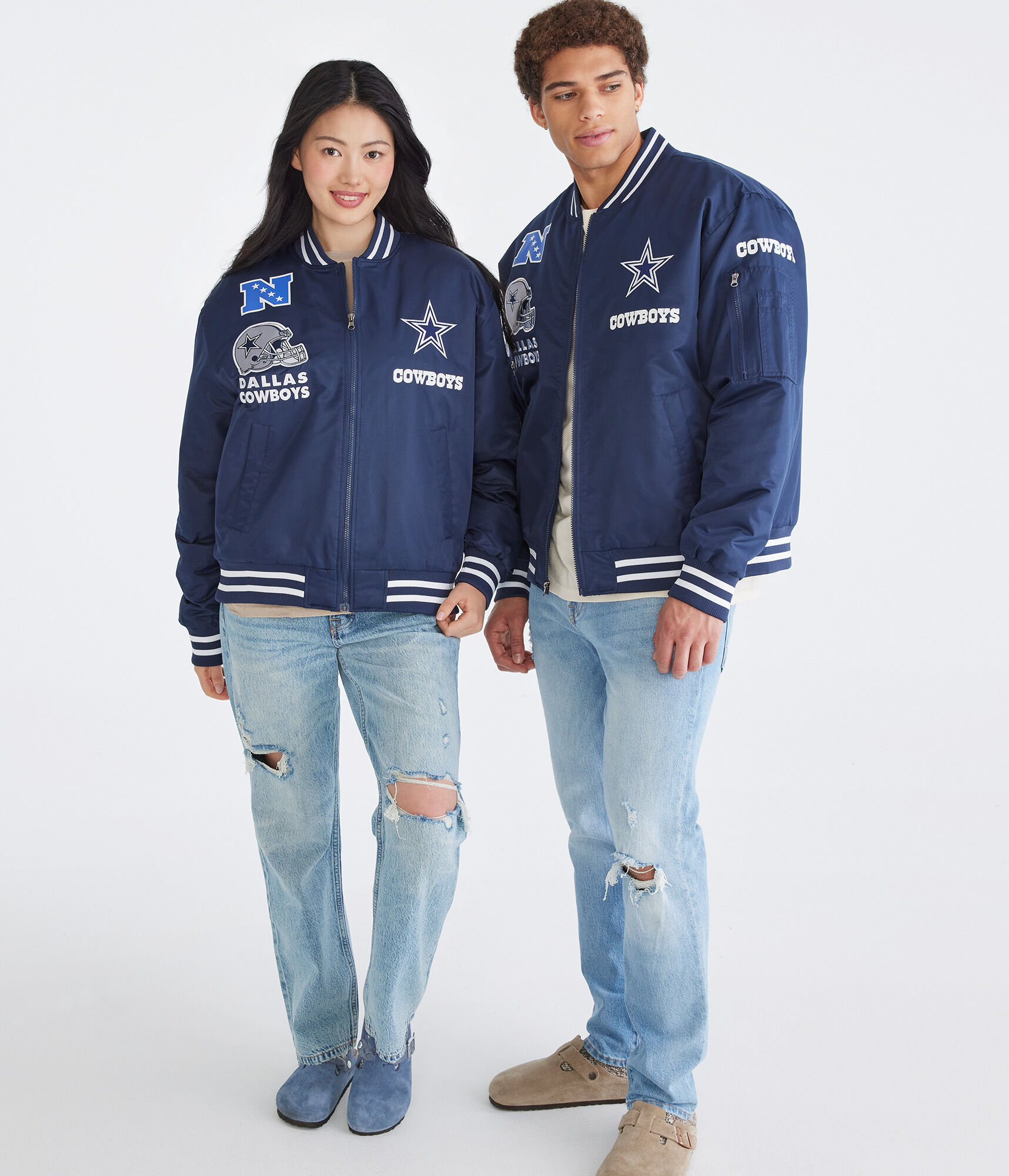 Dallas Cowboys Helmet Bomber Jacket