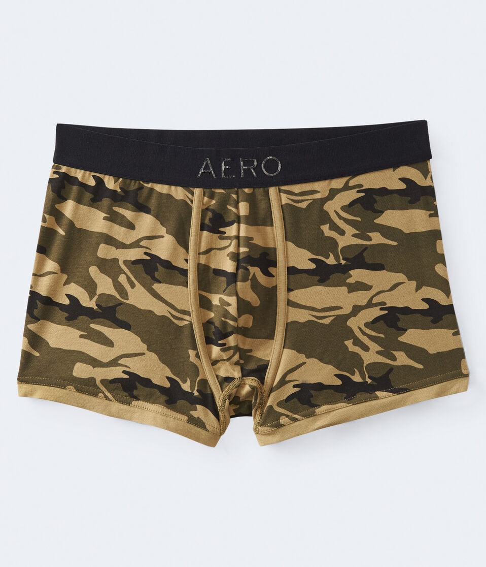 Camo Knit Trunks