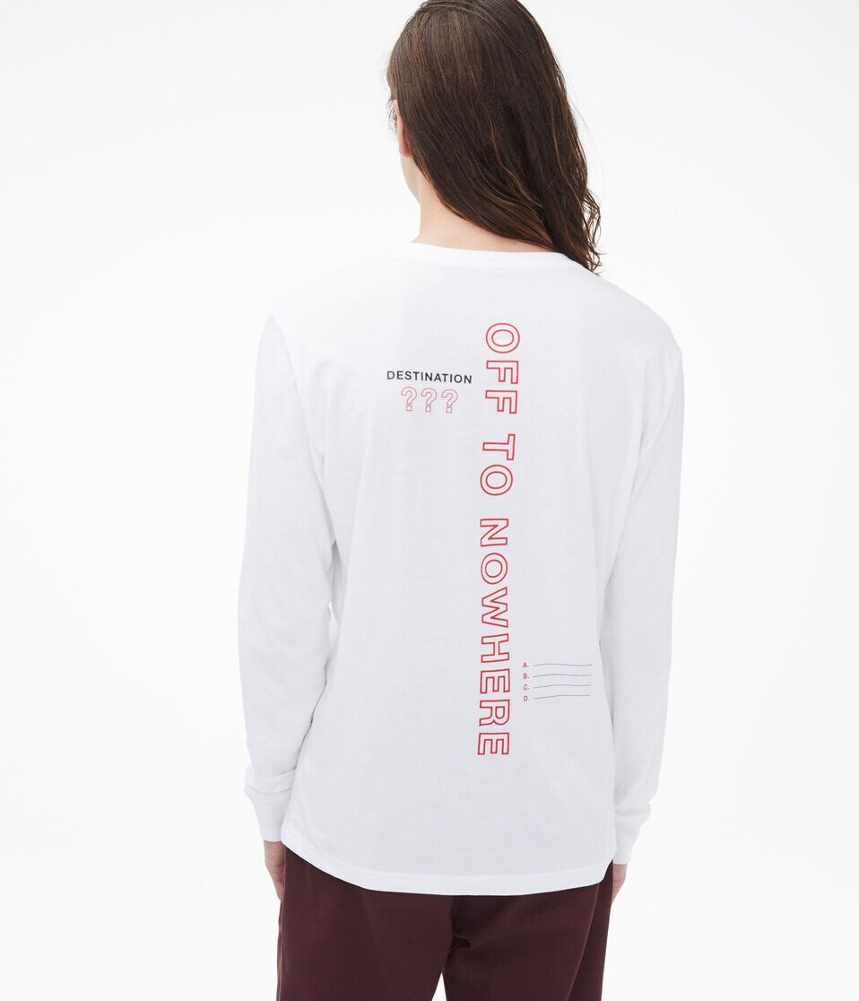 Long Sleeve Off To Nowhere Graphic Tee