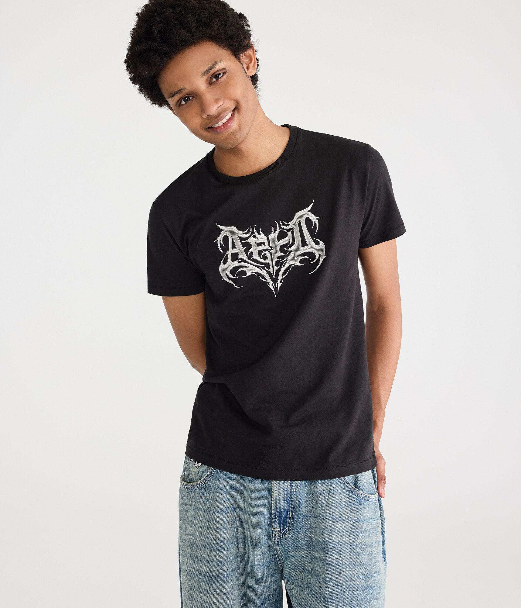 Aero Chrome Gothic Graphic Tee
