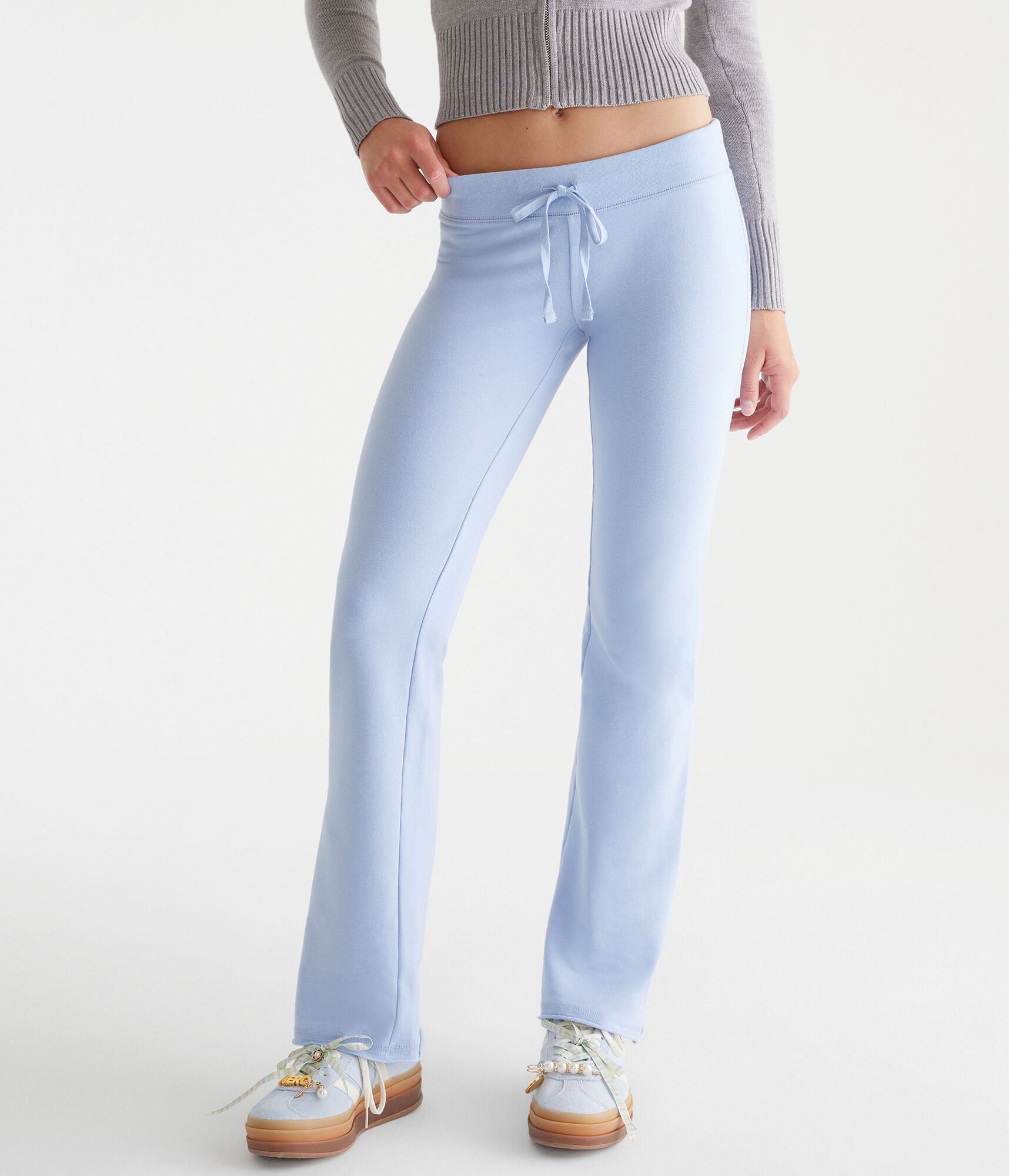 Cloud Soft Solid Fit &amp; Flare Sweatpants